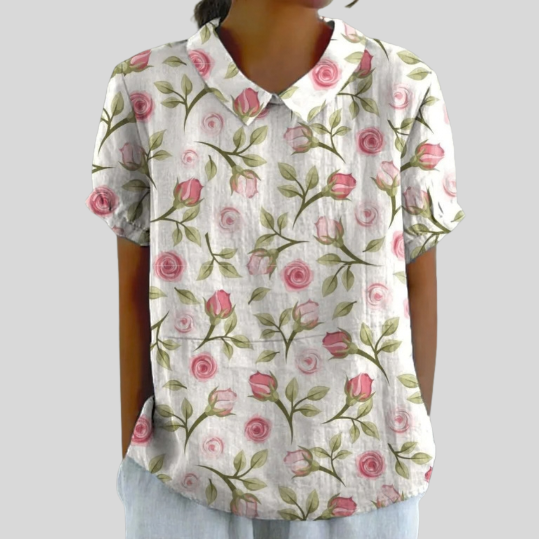 Élégant et Confortable Motif Floral