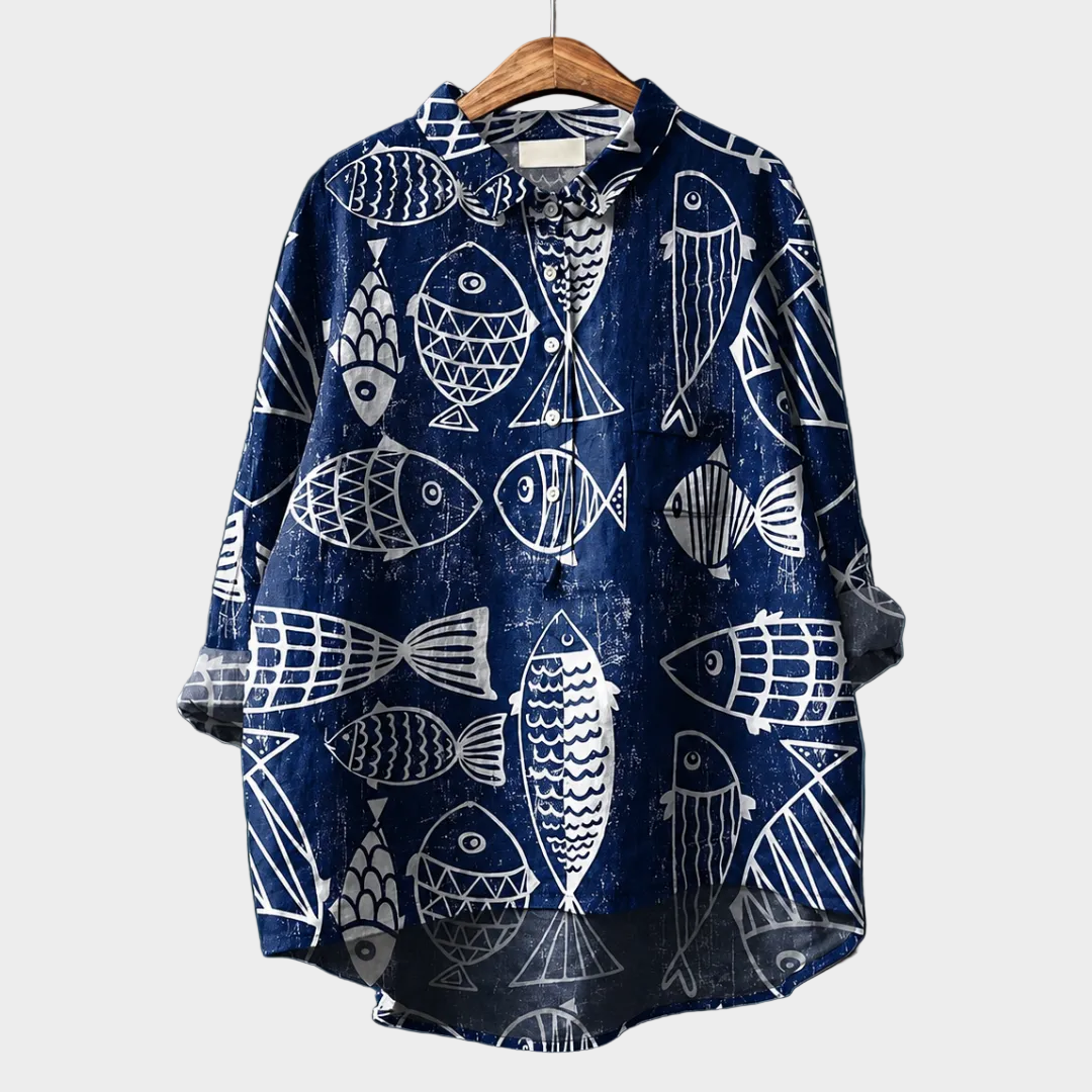 Viola | Élégante Blouse d'Été