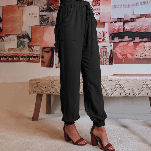 Kaeli – Pantalons Chic avec Ceinture