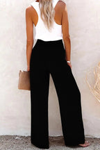 Riana - Pantalons Taille Haute Confortables