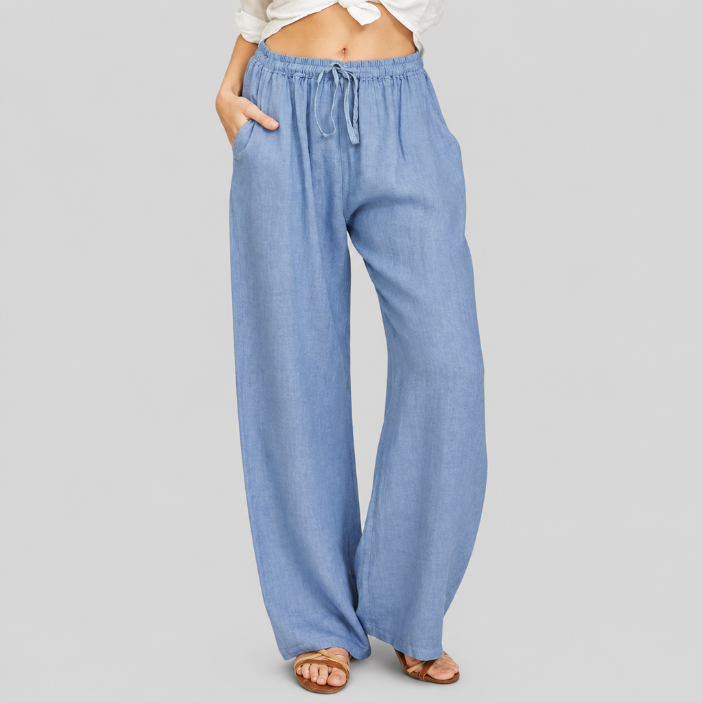 Enara - Pantalons Confortables à Cordon