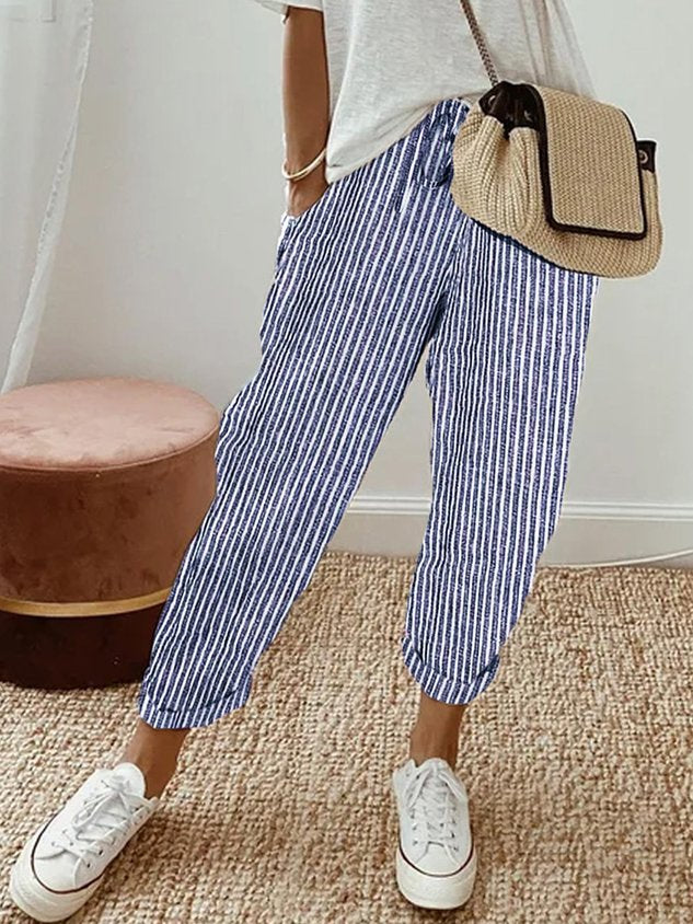 Élégants Pantalons Fluides et Confortables