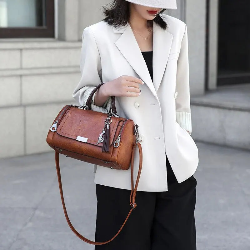 Julie™ | Sac en Cuir Texturé Élégant