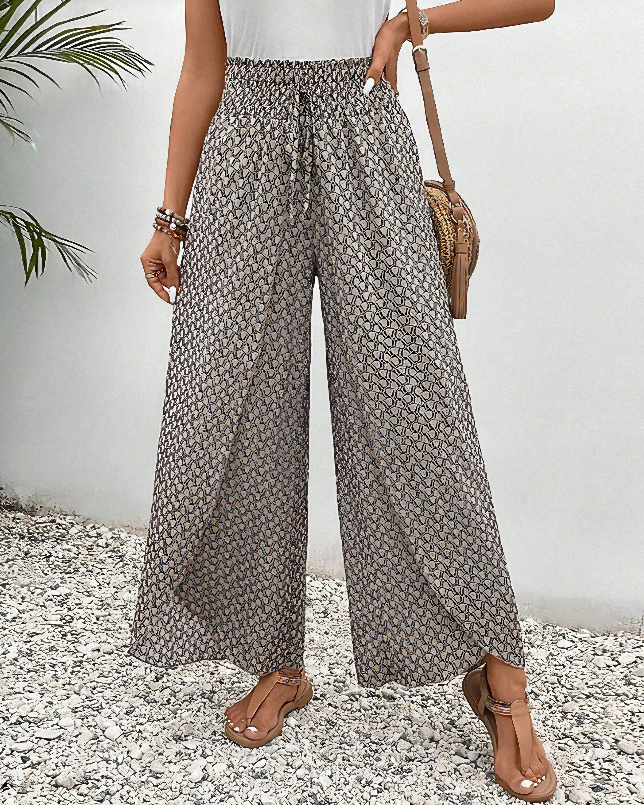 Sahara - Pantalons Amples Décontractés
