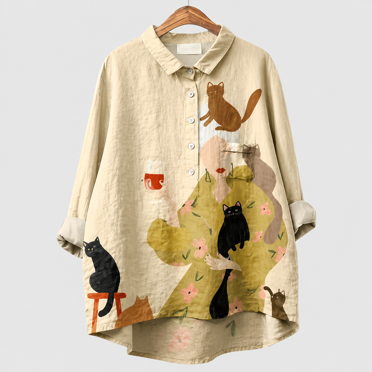Ariane | Élégante blouse d'été