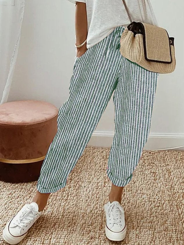 Élégants Pantalons Fluides et Confortables