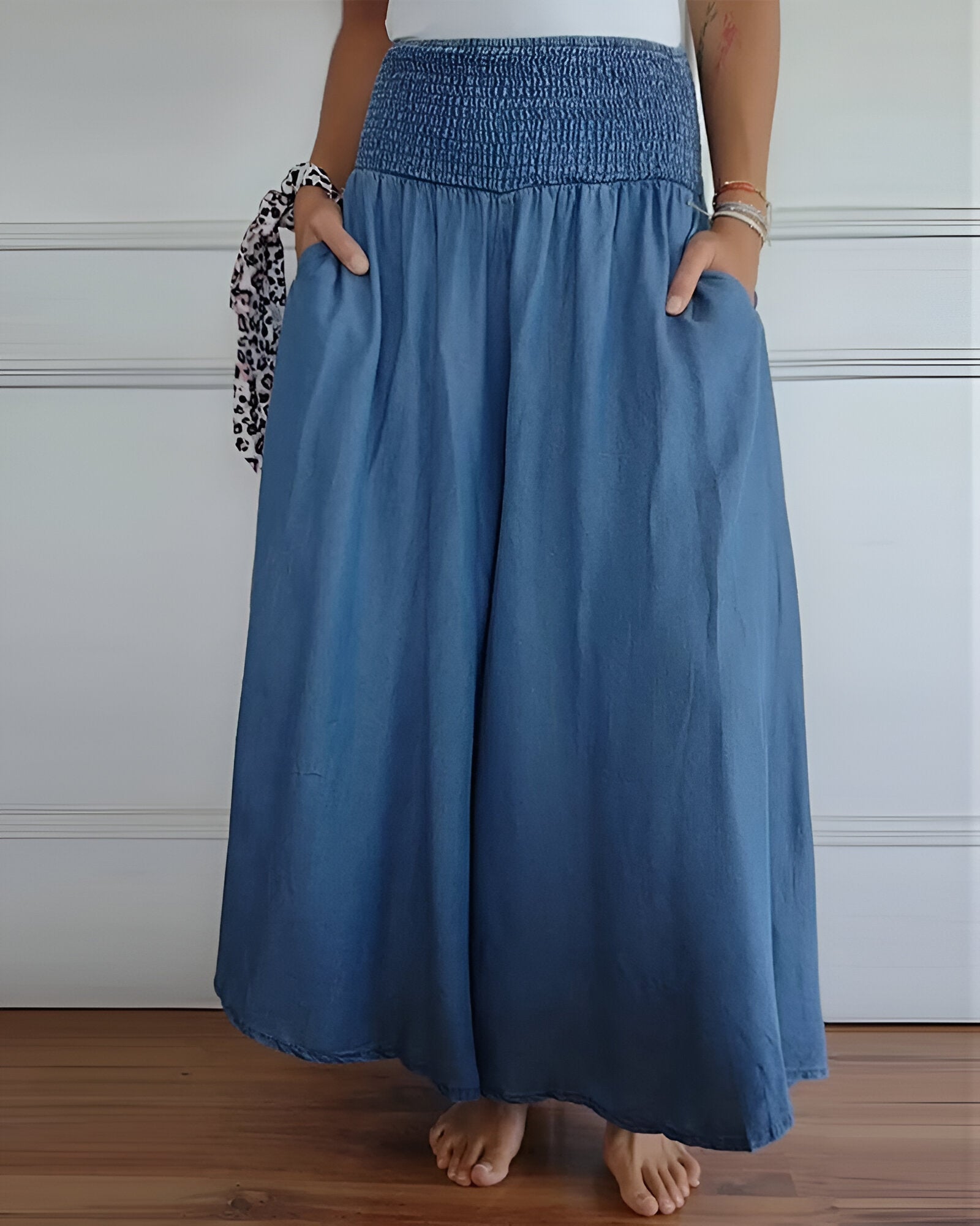 Jupe Légère à Motifs